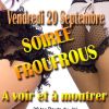 Soirée froufrous