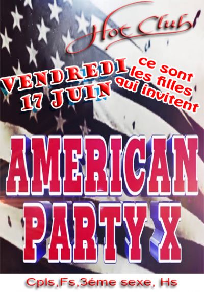 Soirée Américan Party X