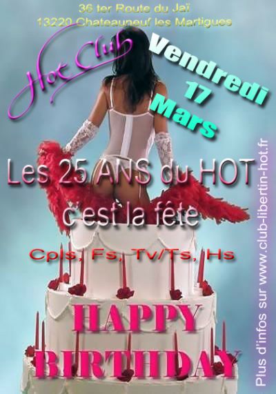 Anniversaire du hot