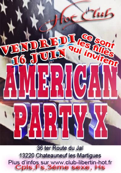 Soirée Américan party