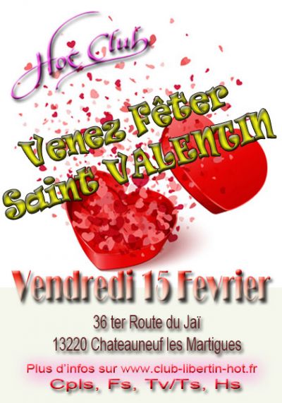 Soirée saint Valentin