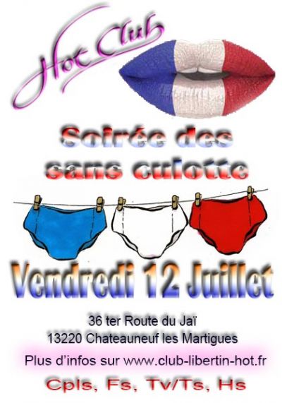 Soirée sans culottes