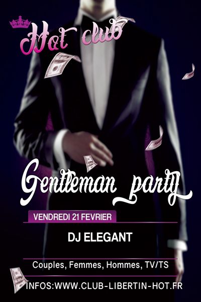 Soirée gentleman party