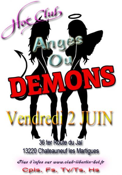 Soirée Anges ou Démons