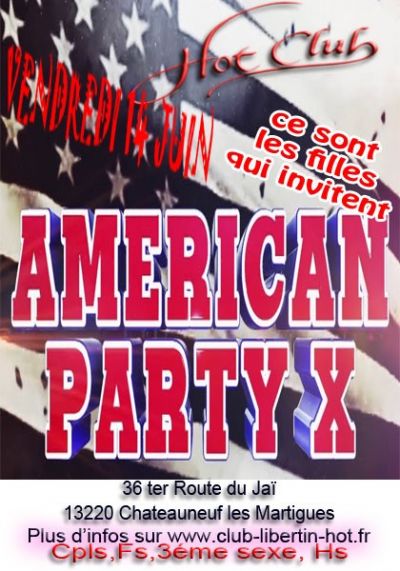 Soirée Américan party